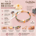Go2Boho Boho Style Miyuki Seed Beads Bracelets for Women Cross Bracelet Jewelry Colorful Charm Bracelet Femme