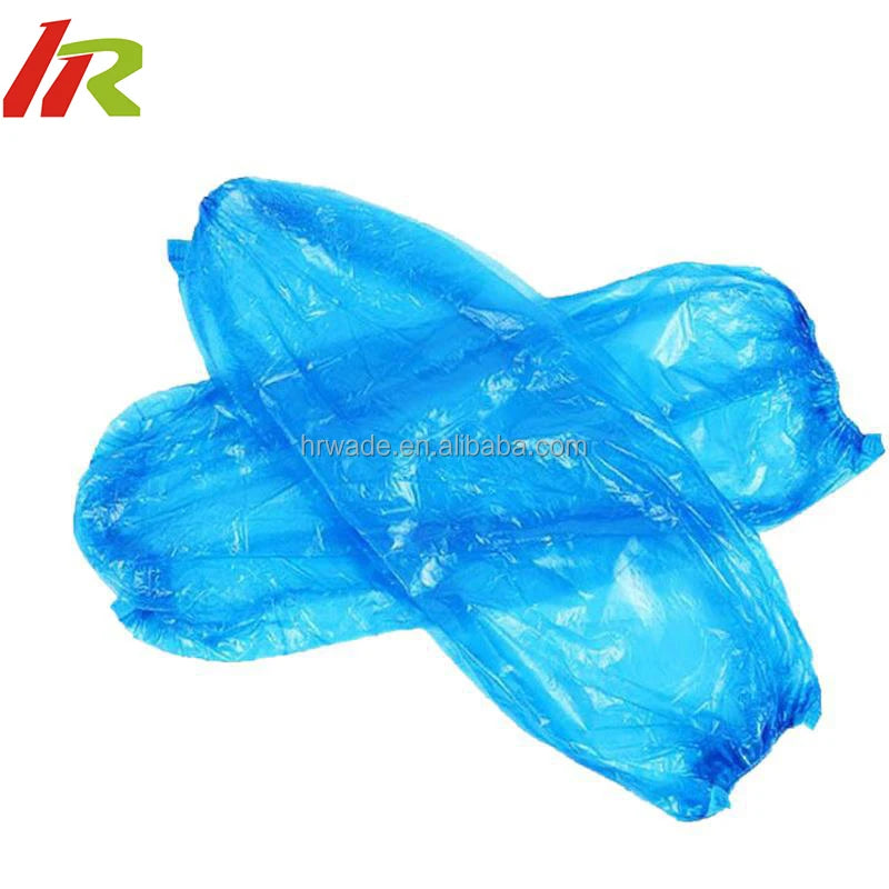 Dustproof Waterproof Arm Sleeve Cover PE Oversleeves Material Customized Color