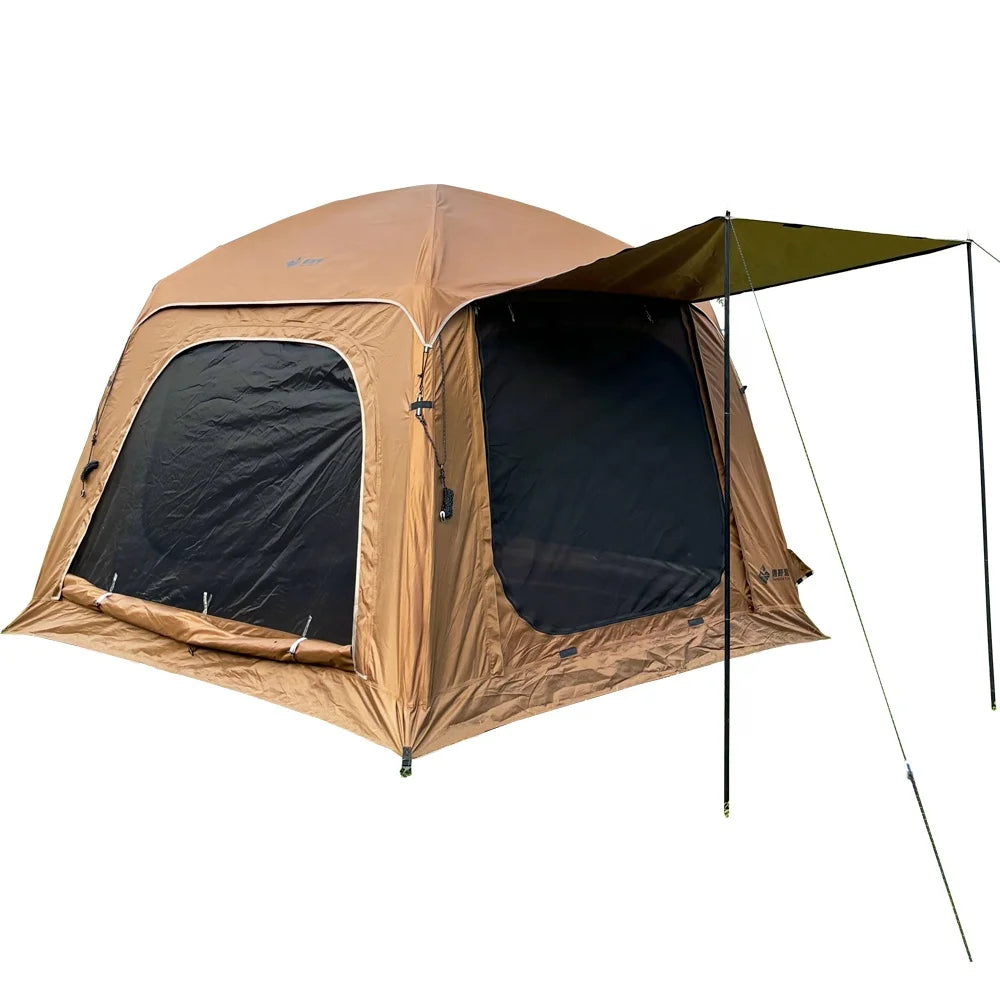 2024 Chinese Factory Big Family Outdoor Tent Family Camping Tent  Waterproof Large