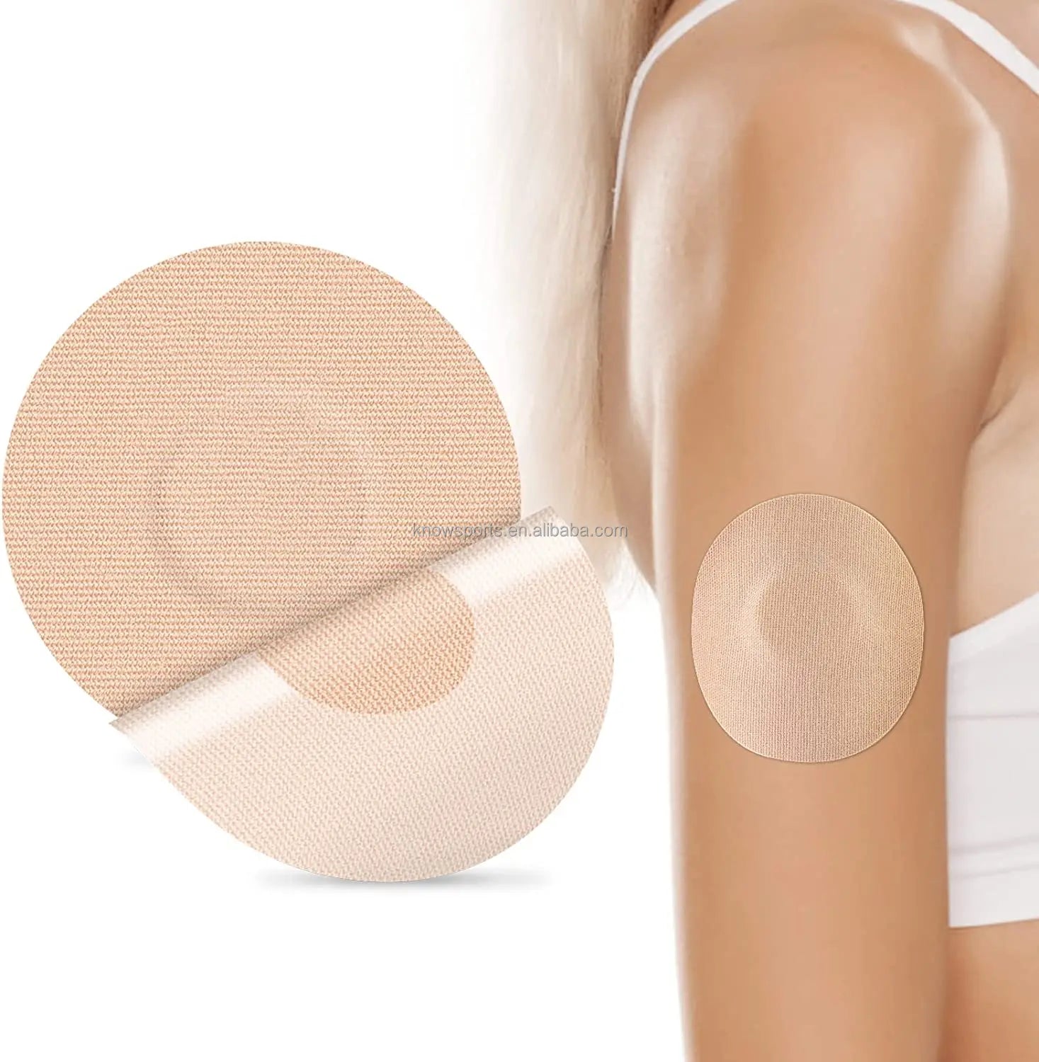 Libre 2 Sensor Waterproof Split Backing Non-Fraying CGM Tape Adhesive Patch