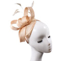 Wholesale High Quality Custom Color Handmade Wedding Bride Headwear Cocktail Tea Party Hair Fascinator Hat for Ladies