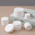 Luxury 5g 10g 15g 30g 50g 100g 150g Empty White Pink Blue Cosmetic Face Body Lotion Wall Frosted Pp Plastic Cream Jar