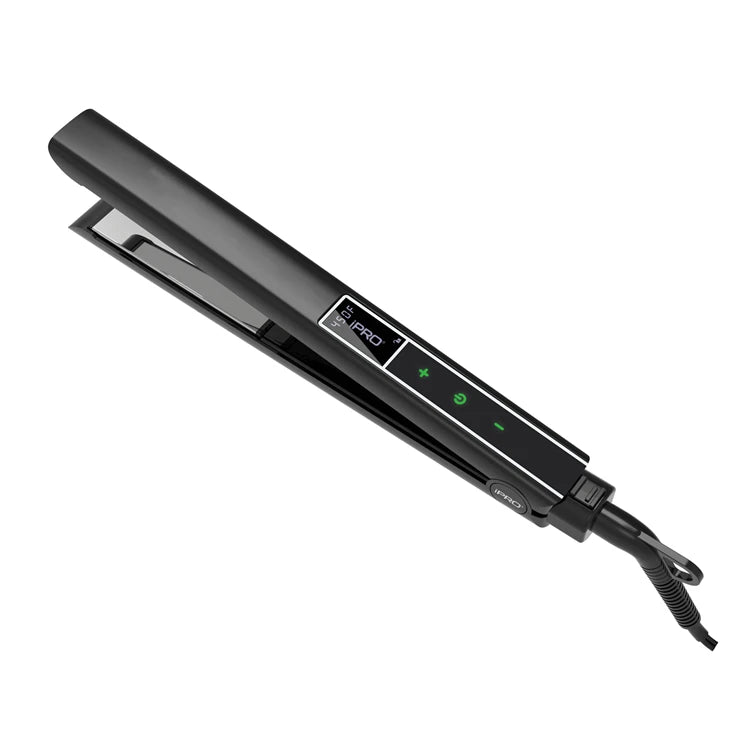 Wholesale French Ceramic LED PTC/MCH Flat Iron Hair Straightener Newest Titanium LCD Salon-Quality Fast Heating for Household RV