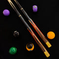 Wholesale 57" Ash Wood Snooker Cue 3/4 Split Billiard Stick 9mm Tip with Extension MegaBDM