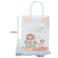 Jewelry Fashion Eco Friendly Foldable Reusable Good Morning Paper Shopping Carry Bag