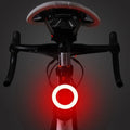 USB Charging LED Bicycle Tail Light Multi-Mode Rear Lamp for MTB Bike Riding Flashing Seatpost Tail Lights for Road Riding
