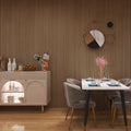 KASARO Factory Price Oak Walnut Acoustic Wall Panels Acoustic Panel 3 Sides Veneer Mdf Sound Proofing Wrapped Panel