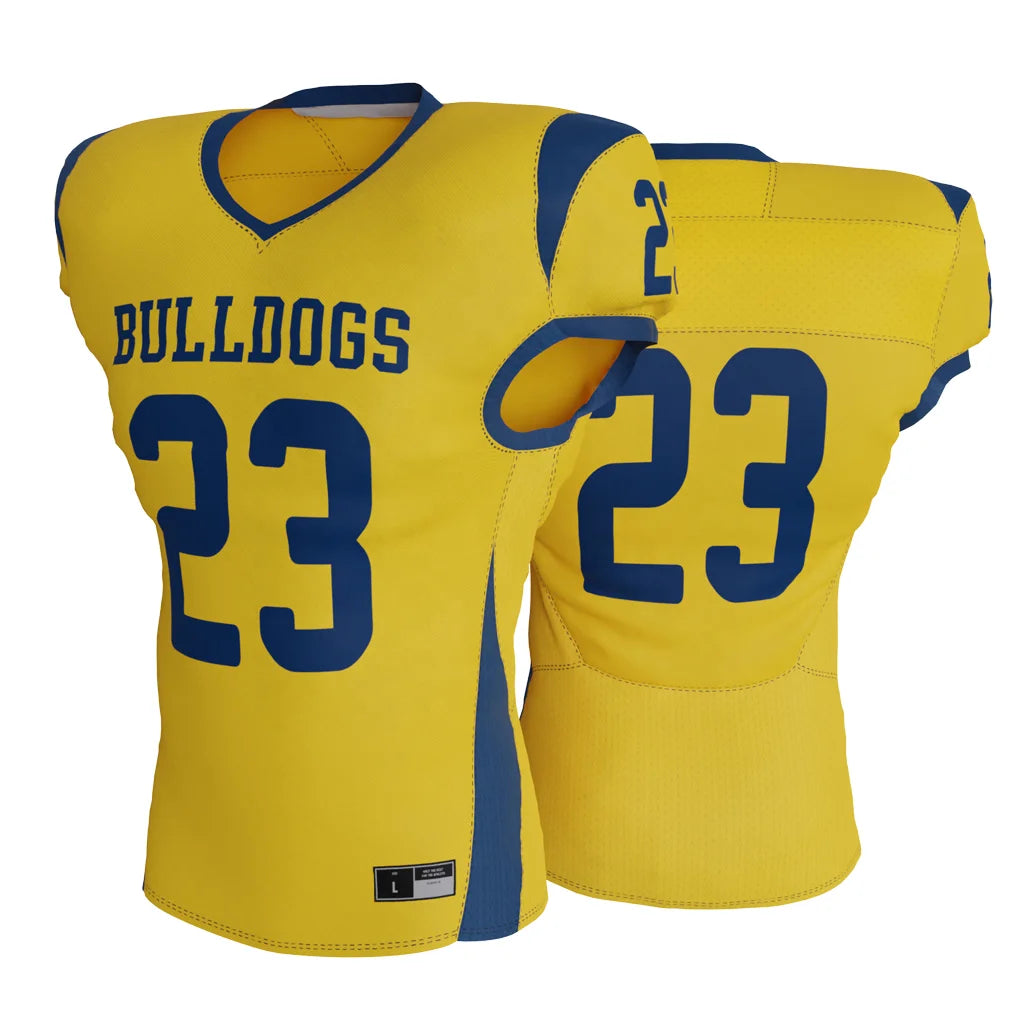 Custom Sublimated American Football Uniform 100% Polyester American Football Clothing and Wear