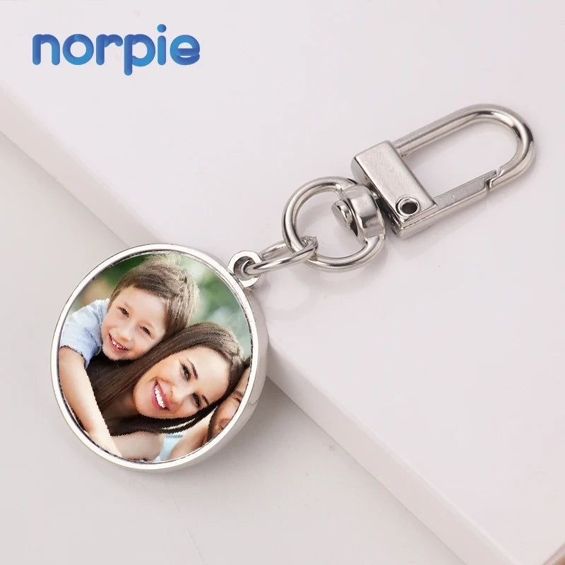 Souvenir Gifts Sublimation Metal Keychains