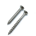 DIN7997 Metric Wood Screws Word Thick Rod Half-Tooth Design Rusty Steel Self-Tapping Flat Head Anti-Theft Screws