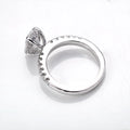 Gemstones Jewelry Ring for Wedding Reddit HOTFine Jewelry Oval Engagement Rings Gold Plated 925 Sterling Silver Moissanite Rings