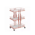 Pink Hair Salon Rolling Trolley Cart