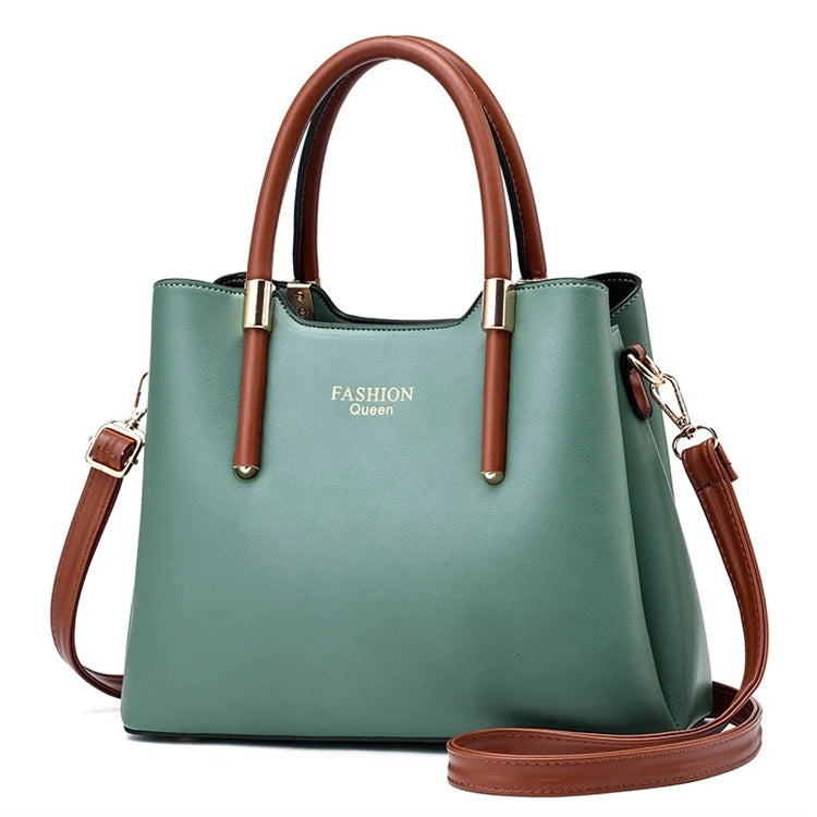 Pu Leather Women Fashion Shoulder Small Flap Crossbody Handbags Top Handle Tote Messenger Bags