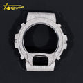 Buss Down DW6900 925 Sterling Silver Fully Iced Out Moissanite Watch Bezel Hip Hop Jewelry Men Women Moissanite Watch Cases