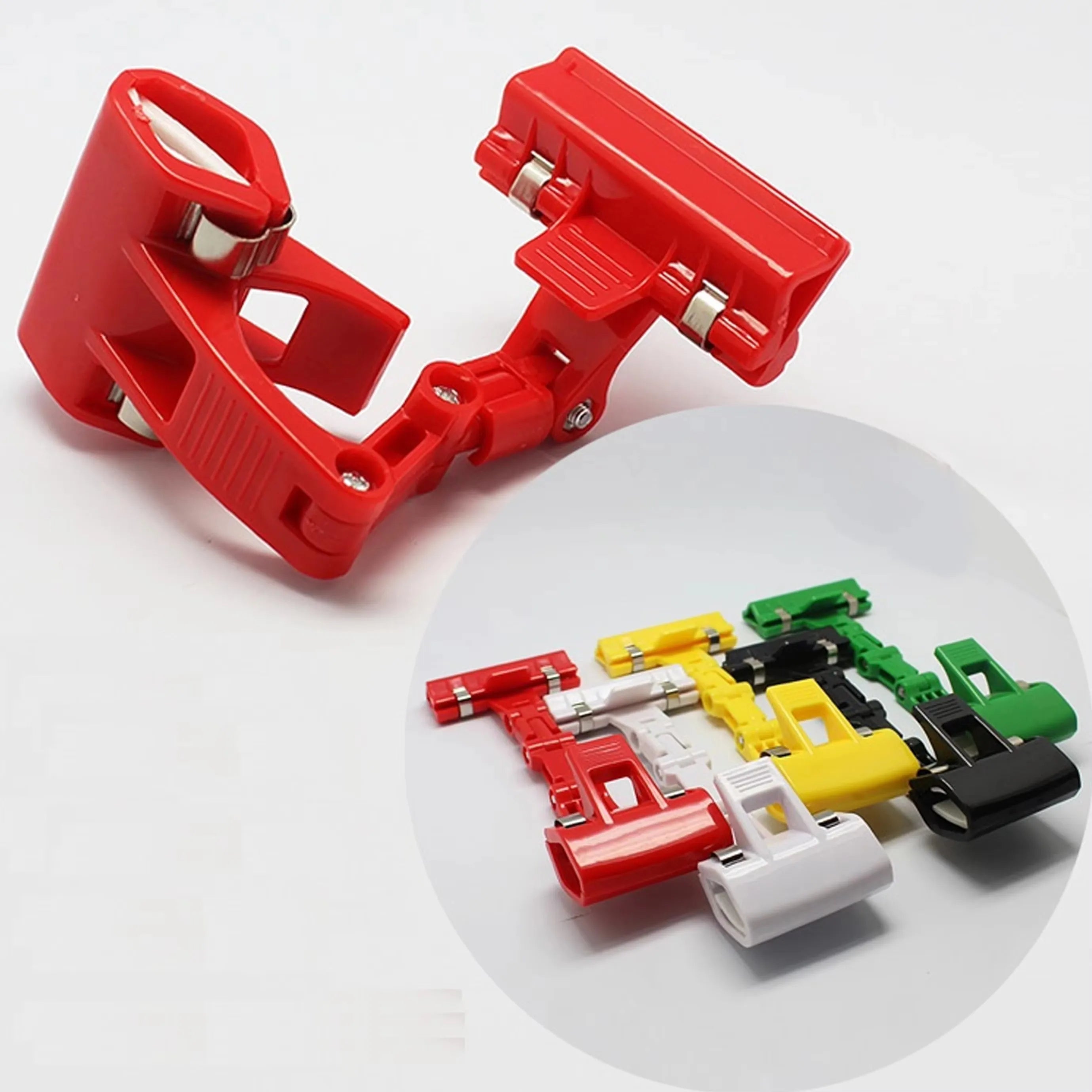 Display Acrylic POP Clips Free Sample Price Holder ABS Clear Display Clip for Supermarket Shelf