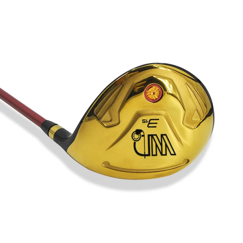 Wholesale Quality Gold Plated Golf Clubs Head Custom 3 Fairway Wood Golf Club Heads For Men