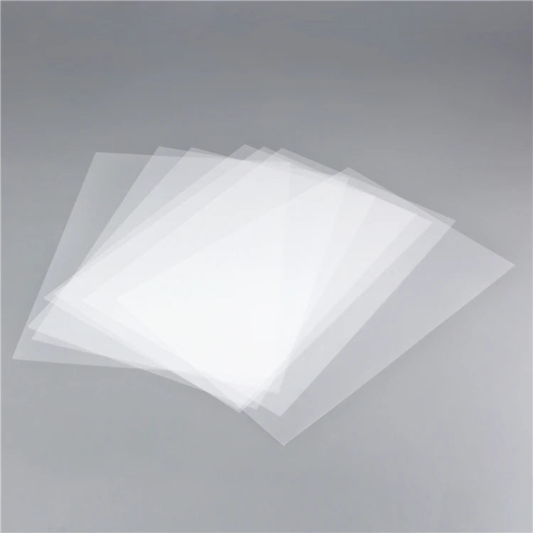 100PC A4 Size PET Film Laminating Sheet for DTF Printer Inkjet Matt High Temperature Heat Press Direct Transfer Tshirt Printing