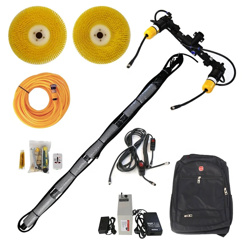 Zhenda Window Cleaner Electric Solar Photovoltaic Panel Cleaning Tool Brush