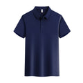 Factory Price Men's Polo T-Shirt Custom Logo Printed Polyester Cotton Plain Blank Short Sleeve Woven Fabric