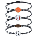KDC2492 Wholesale Handmade Braided Soccer Basketball Football Macrame Friendship s
