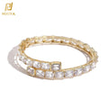 Iced Out Jewelry Huge Baguette Diamond Bracelets T Cubic Zirconia Iced Out CZ Diamond Bracelets & Bangle