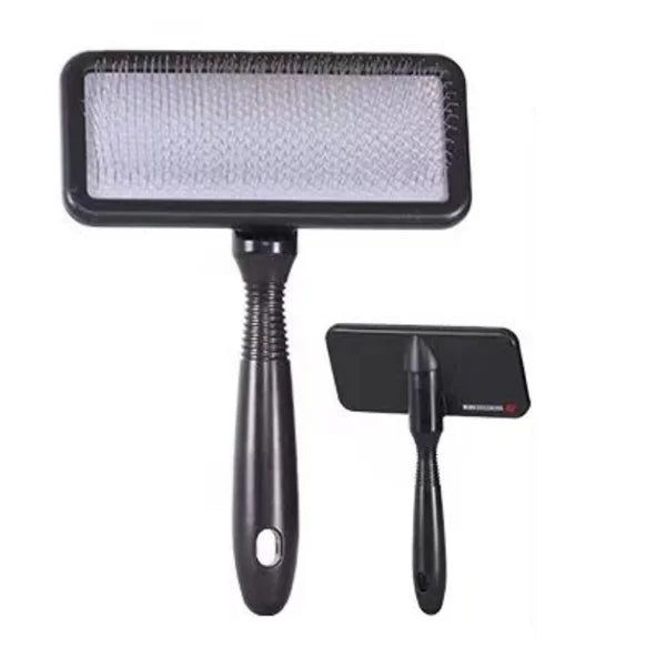 Kiss Grooming Comfort Professional Dog Animal Pet Slicker Brush Kiss Slicker Brush Grey Cushion + Soft t