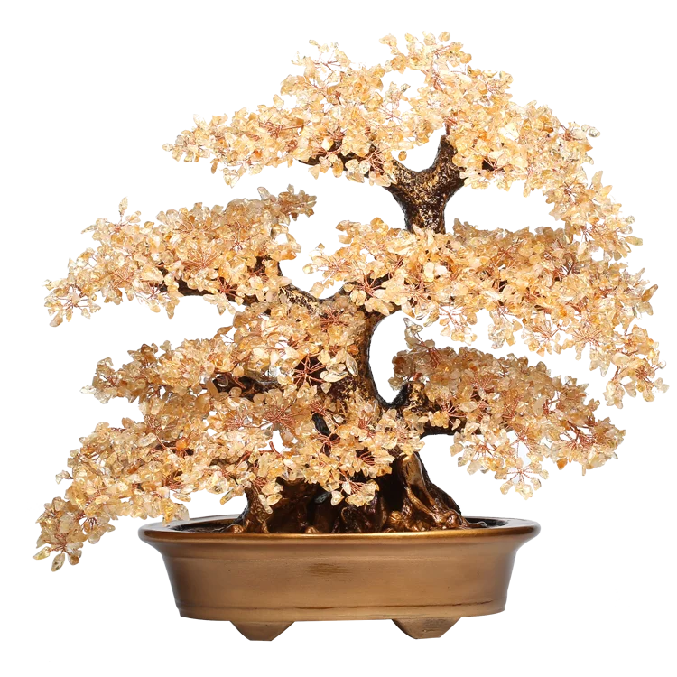 Harmony Wealth Lucky Amethyst Fortune Reiki Crystal Money Tree Elegant Other Crystal Crafts Product