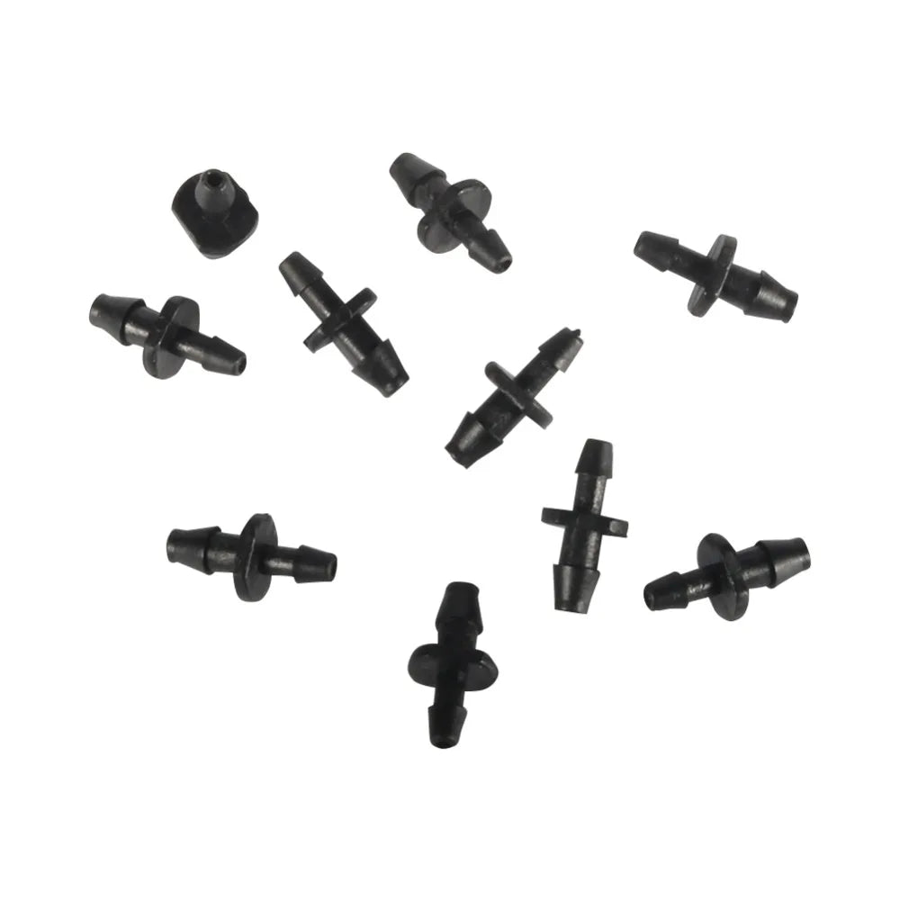 Irrigation Garden Hose Joint Barbed Straight Connector Hose Fitting for 4/7mm 3/5mm Hose
