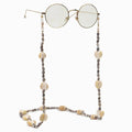 Bohemia Vintage Ocean Animal Beaded Necklace White Pattern Spots True Conch Beaded Long Eyewear Accessories Party Jewelry