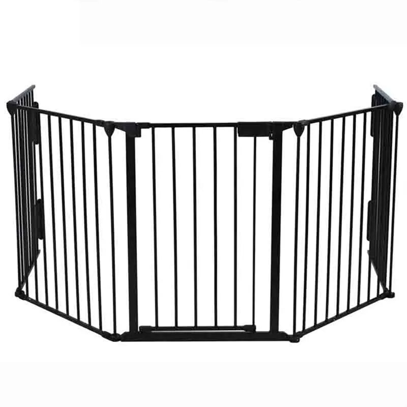 Prodigy SG007 CPC Indoor/Outdoor Adjustable Hexagonal Iron Fence Baby Care Foldable Metal Playpen Gate Set Pet Safety Feature