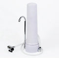 Counter Top Water Filter One Stage with Faucet for House and Kitchen Drinking Water Purification Use