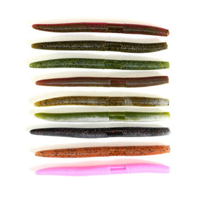 Newbility 135mm 10g Eco-Friendly Soft PVC Worm Lures Senko Design for River & Lake Fishing