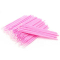 Professional Wholesale Long Comb Brush Spoilers Disposable Micro Applicator Brush for Eyelash Extensions