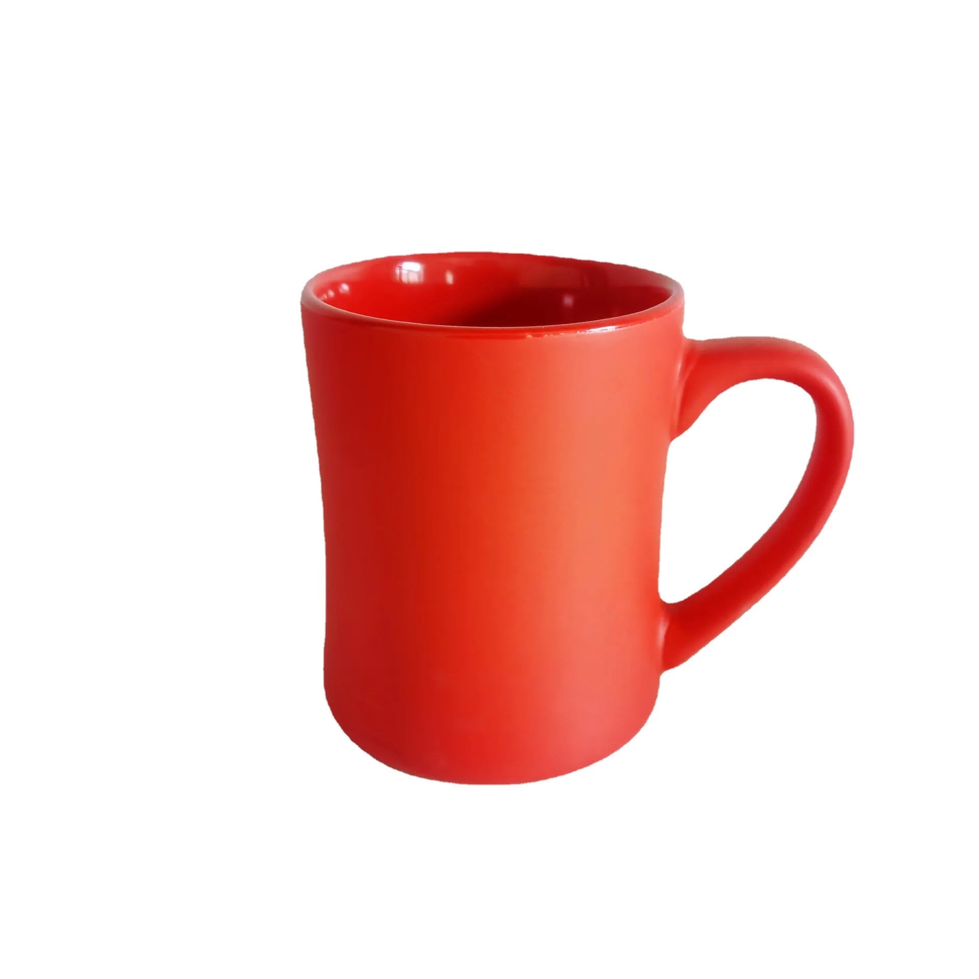 Hot Sale Christmas Environmental protection Big Size Coffee Ceramic Enamel Mug Milk Customized logo Mugs