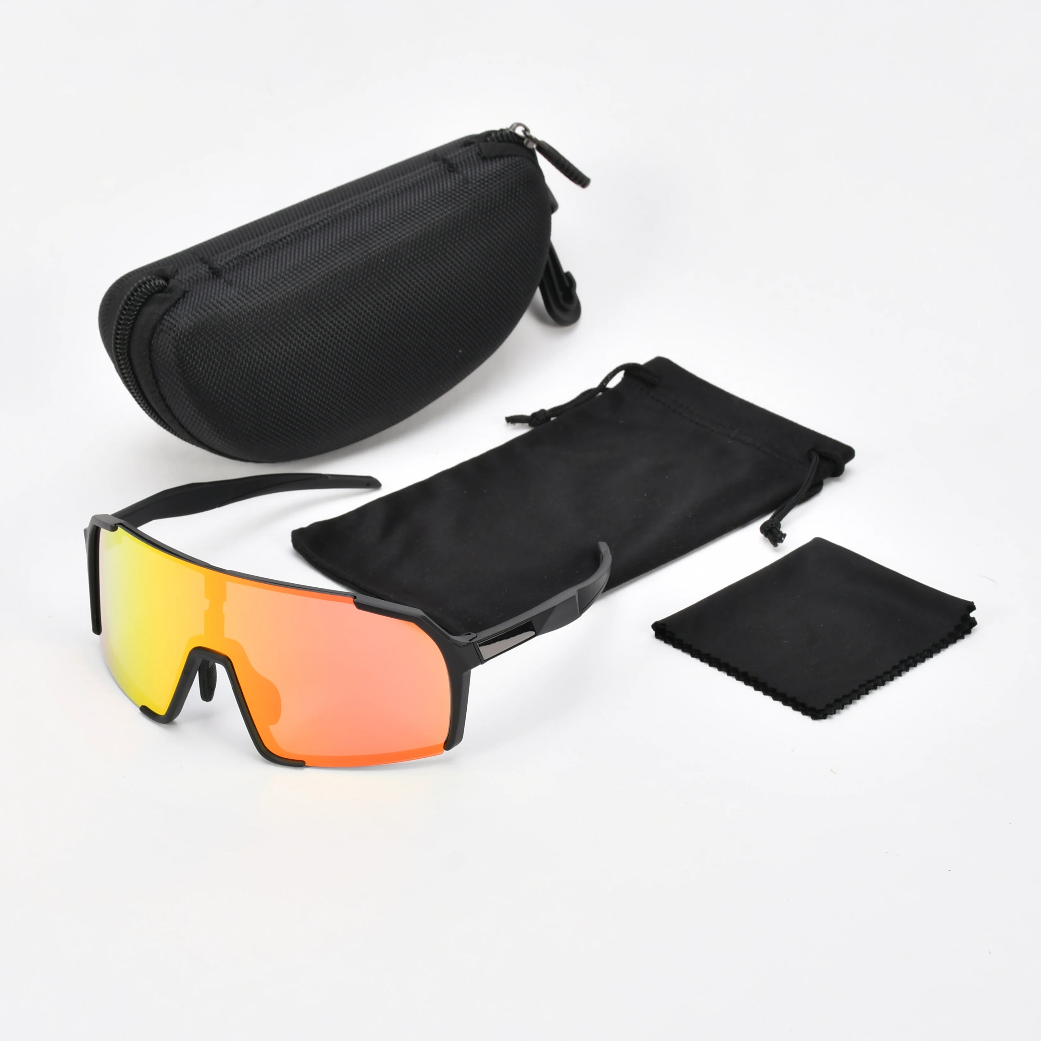 Guangzhou Usom Riding Bike Glasses Cycle Sport Fashion Bicycle Mtb Glasses UV Protection Mirror Lens Youth Sports Sunglasses