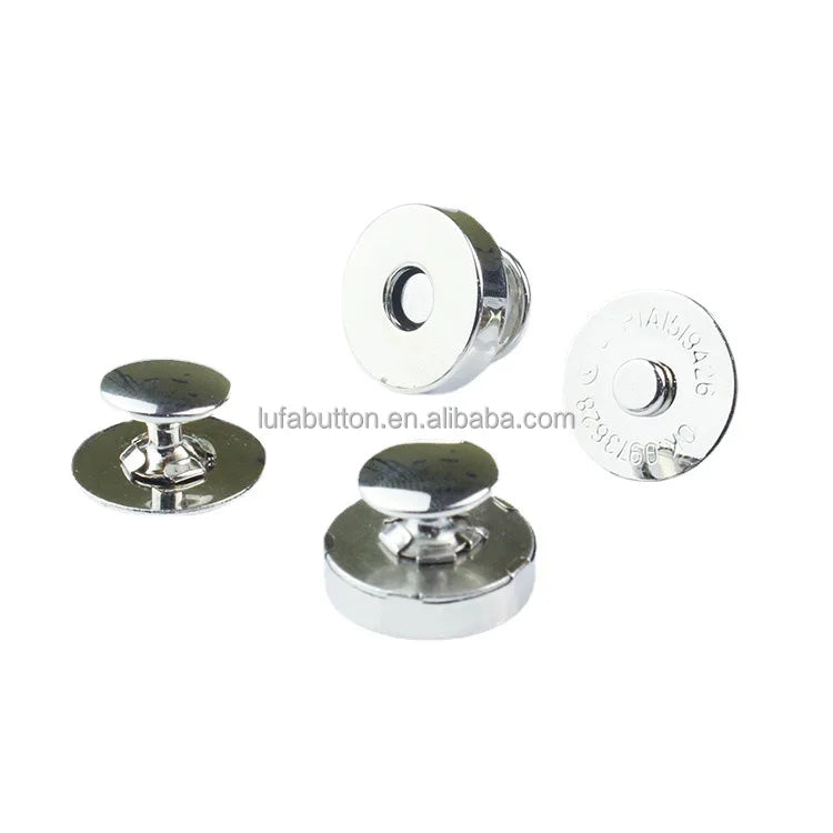 Good Quality Metal Magnetic Bag Clasp Rivetback