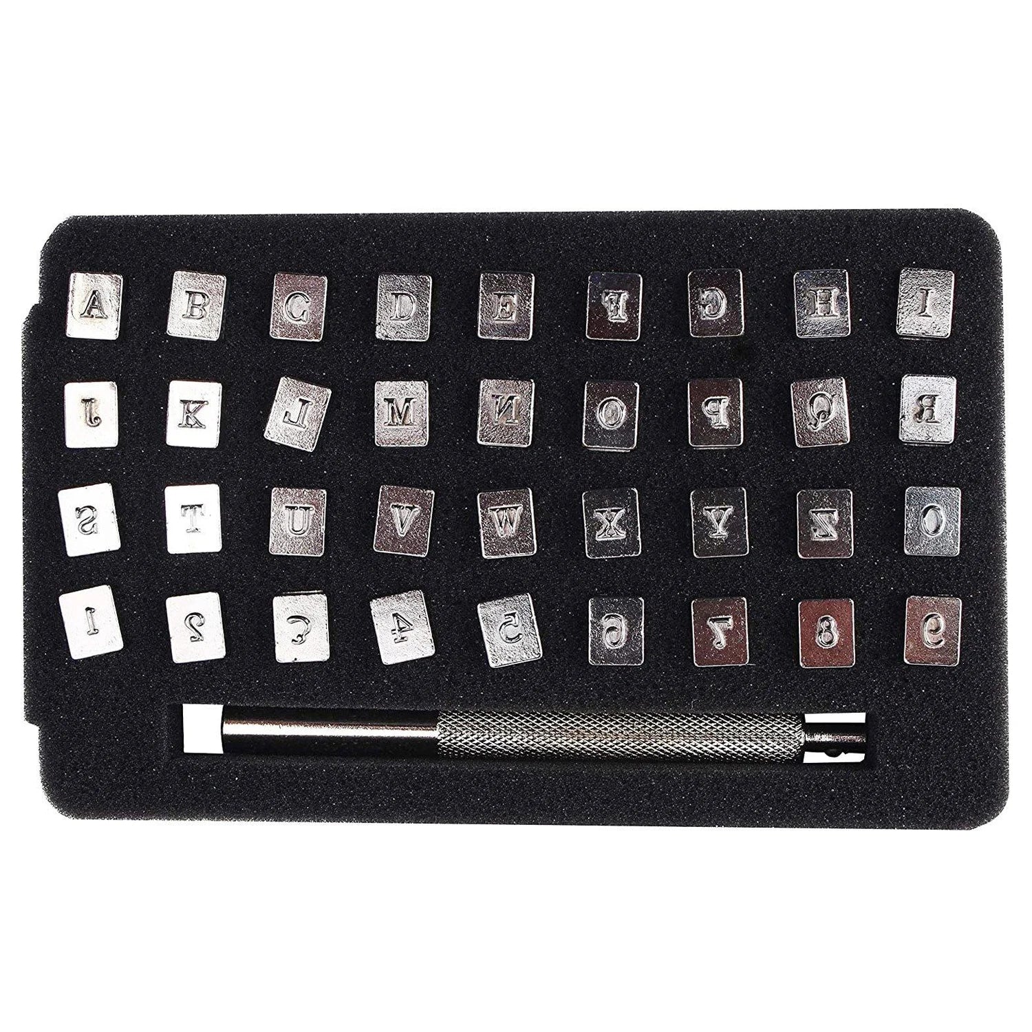 YUHANG Industrial/DIY Grade Steel Punch Alphabet Letter Number Stamper Set 3 mm Leather Tools with OEM/ODM Customization Support