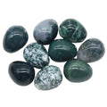 2026 Wholesale Moss Agate Stones High Quality Crystal Egg Shape Stones for Decoration