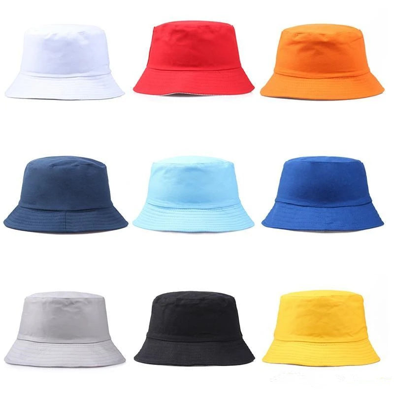 Wholesale Cotton Visor Sun Customized Logo Embroidery Bucket Hat Fisherman Designed Women Custom Bucket Hat