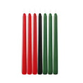Elegant 25cm 10\" Deep-Colored Taper Paraffin Wax Candles Stick for Romantic Home Decor for Wedding Centerpieces Reception