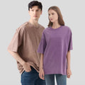 Custom Logo Cotton Luxury Washed T Shirt Oversize Short Sleeve T Shirt for Men Women