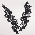 Polyester Embroidery Water-soluble Lace Applique DIY Clothing Accessories LT2733A
