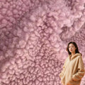 2026 New Fashion Solid Dress Material 100% Polyester Fleece Fabric for Winter Clothing