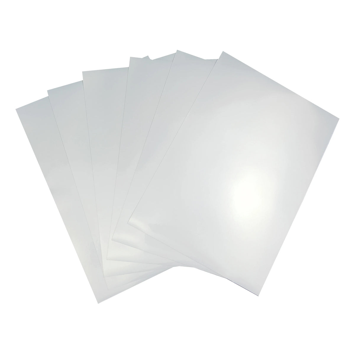 Premium Fast Ink Dry Antistatic 100mic Glossy White PP PET Inkjet Label Sticker Self Adhesive Paper for Laser Printers