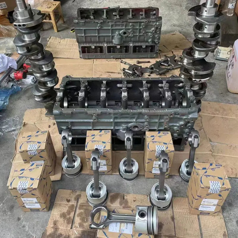 Applicable to Isuzu 4BG1 4HK1 6HK1 6BG1 6WG1 Engine Cylinder Body Cylinder Assembly