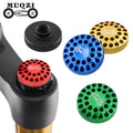 MUQZI MTB Bicycle Front Fork Cap Aluminum Alloy Anti-rust Air Gas Valve Cover Bicycle Fork Parts