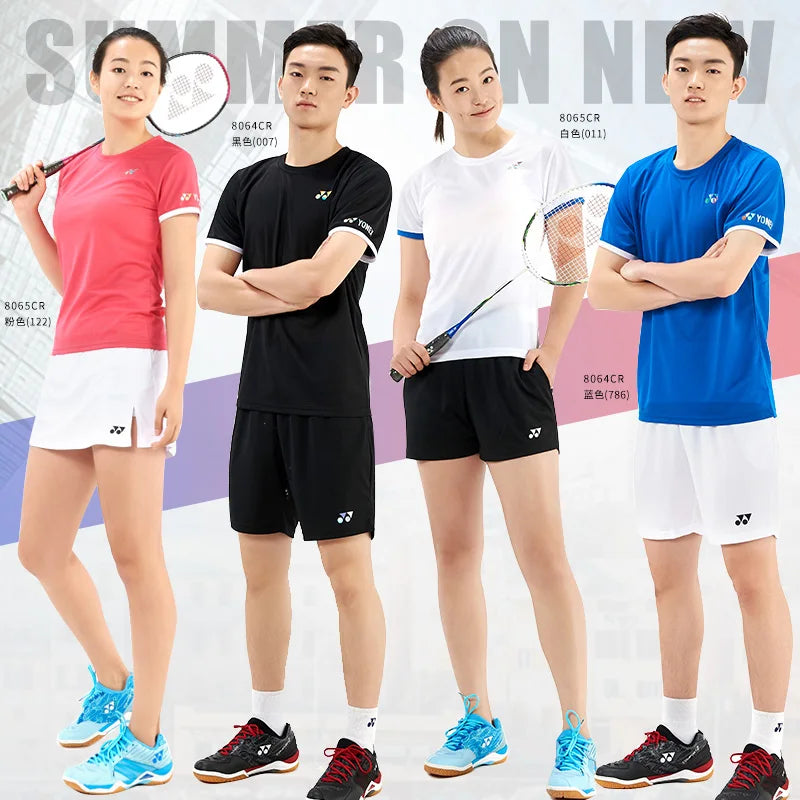 YY Y O N E X Sportswear  Team Wear Crew Neck Shirt Quick Drying LinDan Star Model Japan Design 8065 for Women
