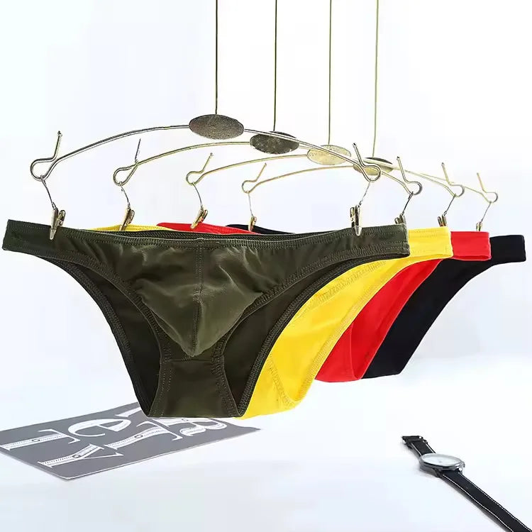 Custom OEM Design Your Own Brand Logo Breathable Disposable Waist Men Underwear Custom Color Man Boxer Briefs