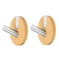 Hat Hook Factory Wholesale Bamboo Wall Hat Hand Hook Bathroom Shelf With Towel Hooks