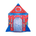 Factory Direct Children Tent Play House Camping Family Garden Tents Rocket Universe Boys Girls Four-season Fiberglass Frame